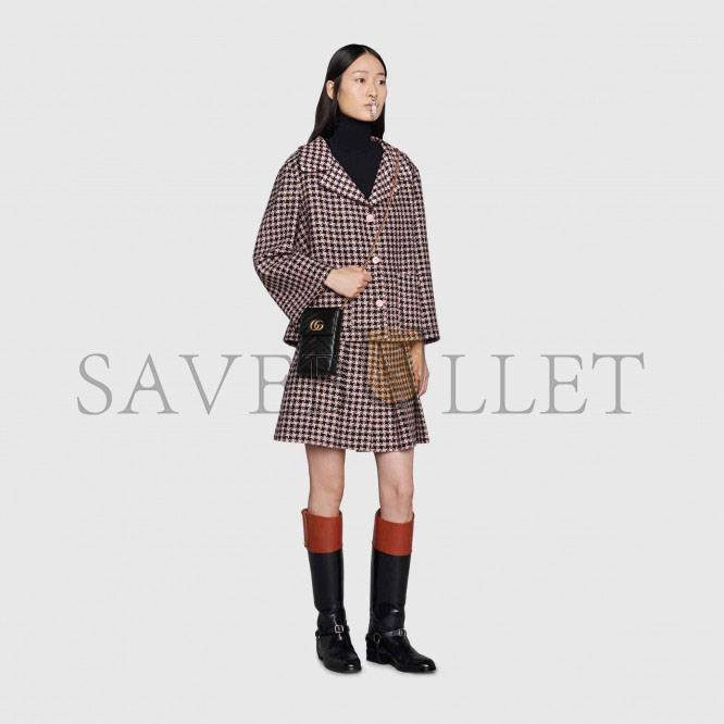 G*u*i gg marmont matelassÉ mini bag 672251 (20*10*3.5cm)